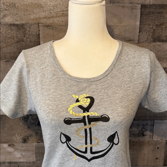 J. Crew Anchor Tee Size Small - Picture 7 of 16